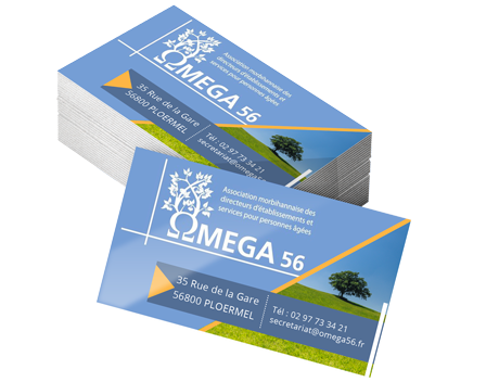 Carte de visite OMEGA 56